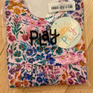 Little Sleepies Sweet Pea Long Sleeve Twirl Dress